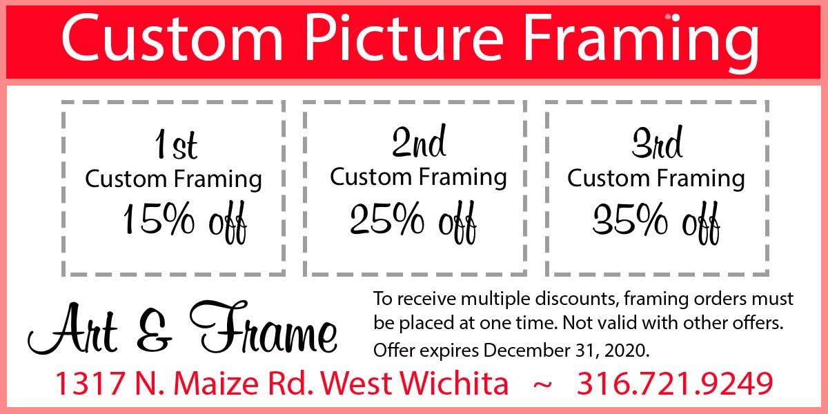 Art & Frame Art & Frame Coupon, Art & Frame Wichita Specials Art